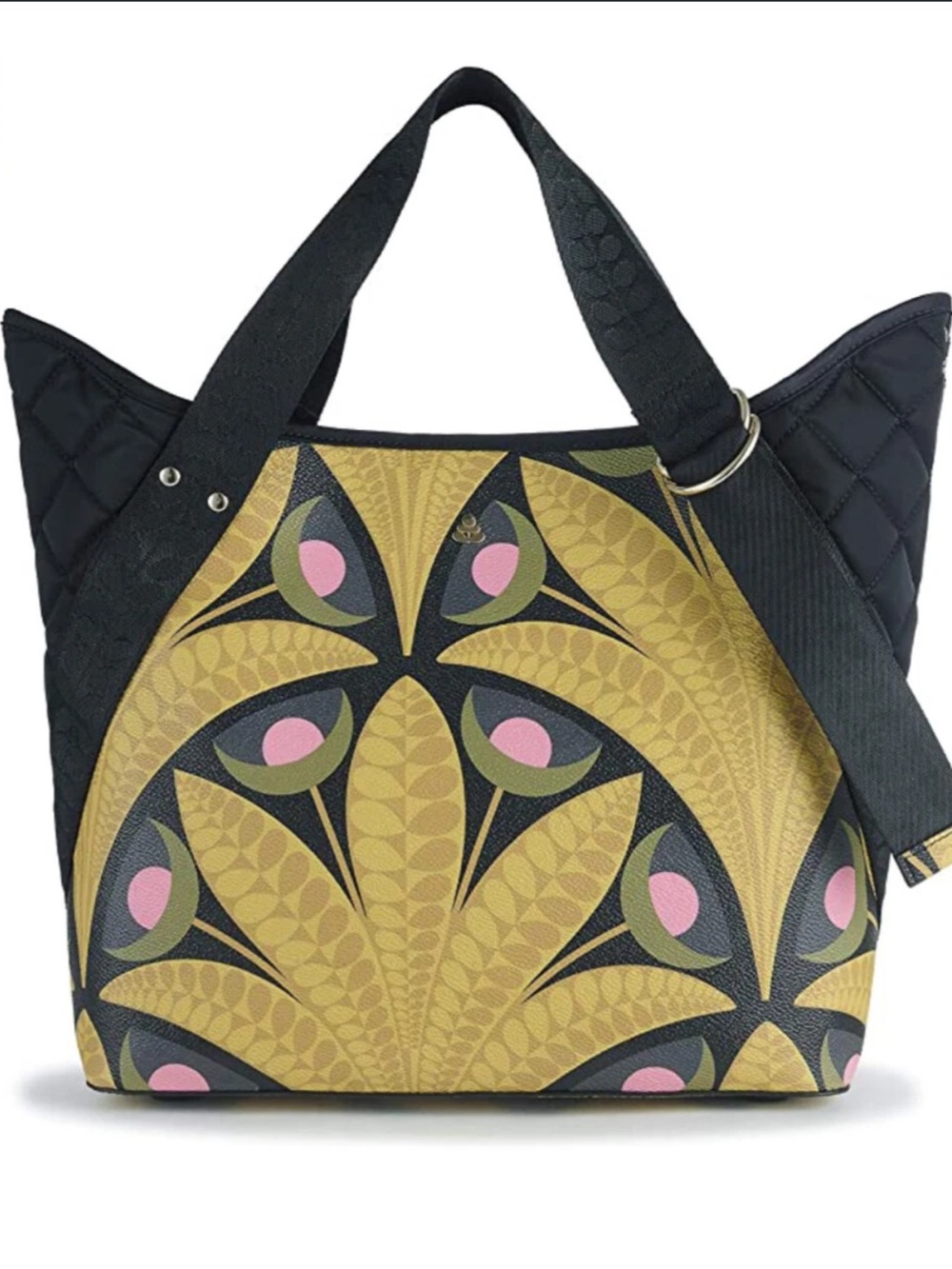 Orla Kiely Gondola Bag in Paradiso Print and Maize